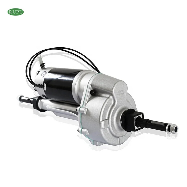  Rupu 800W 24V электрический двигатель и трансмиссия дифференциальные задние оси Электрический рычаг переключения