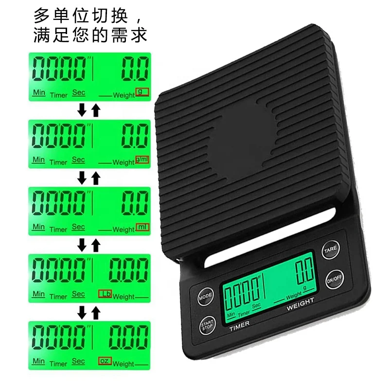 cozinha commercial household kitchen food smart scales digital electronic espresso coffee weighing cooking scale measuring scale