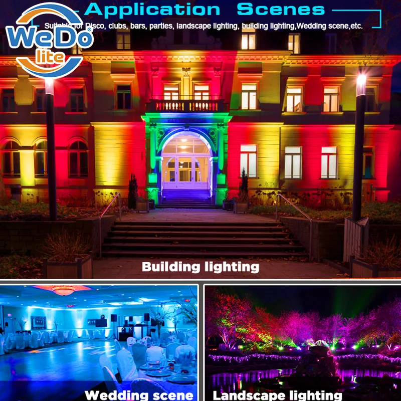 IP65 LED Par Light LED 6x20w RGBWA UV 6in1 Par Light DJ Stage 6*20w IP65 Wireless Battery Waterproof LED Par Light