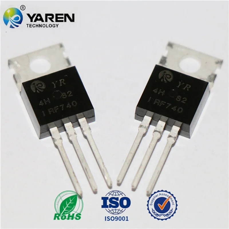 YR740 IRF740 MOSFET N-CH 400V 10A TO-220AB IRF740PBF Irf740a для ИБП инвертор