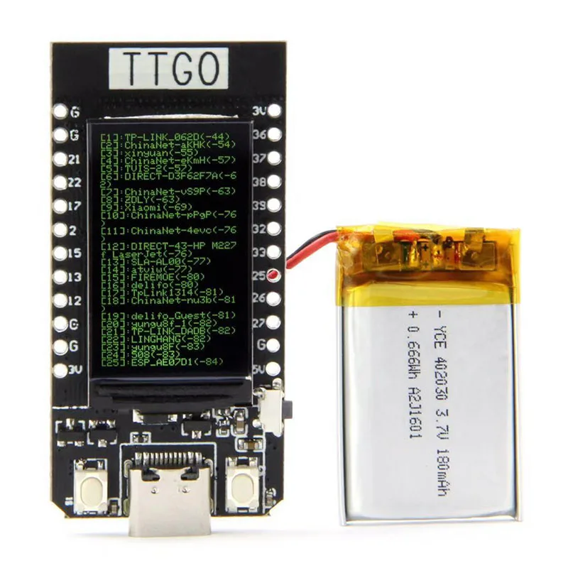  Плата для разработки TTGO T-Display ESP32 WiFi BT модуль 1 14 дюйма