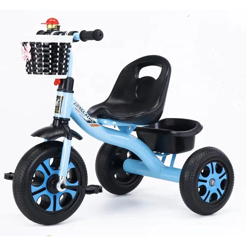 Hot Sell Indoor Children Aluminium Balance Mini Kick Bike Kids Ride On Car Tricycle 3 Wheels Balancing Baby Walker