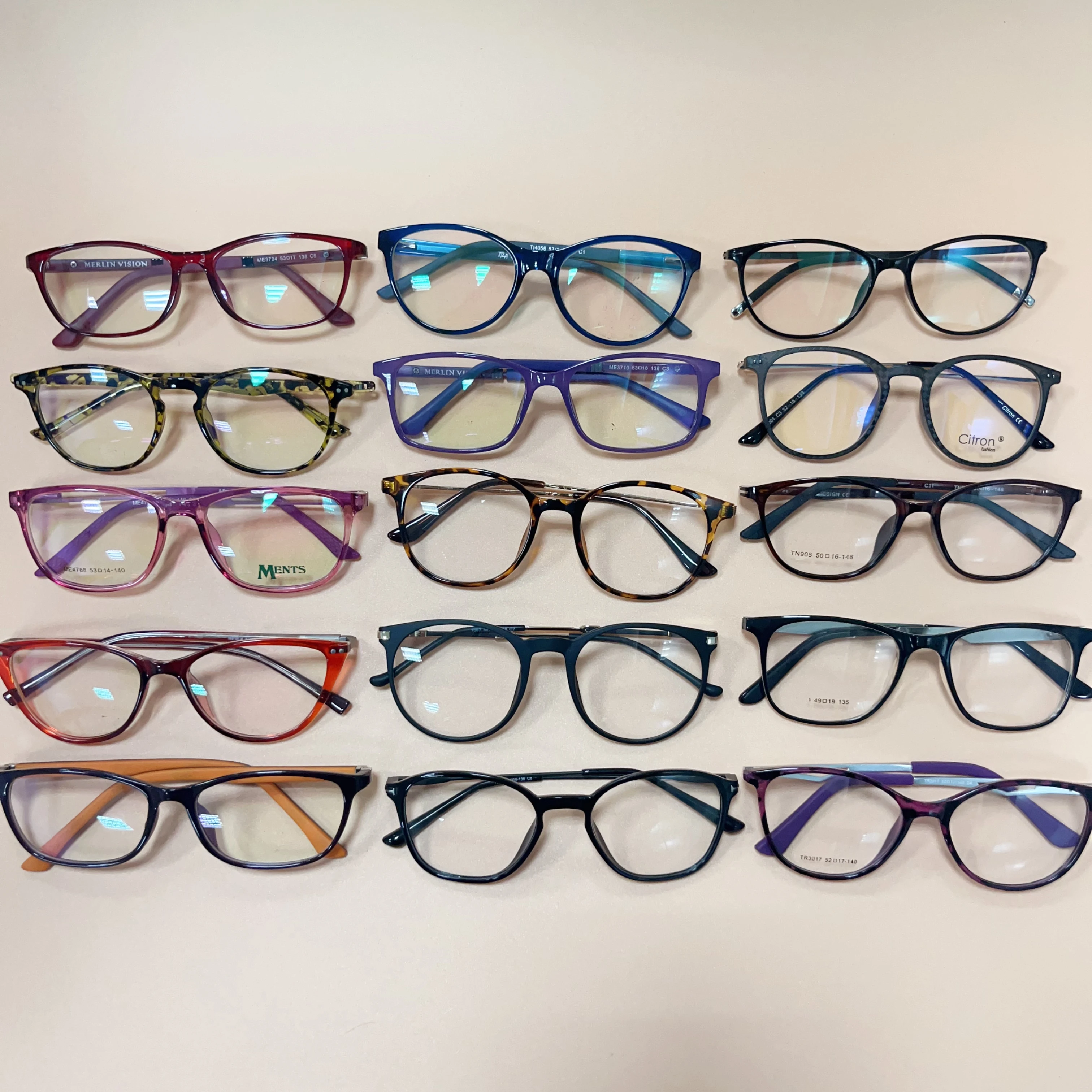 Assorted TR90 Mix Styles Stock Glasses Frames Spectacle Optical Eyeglasses Frames