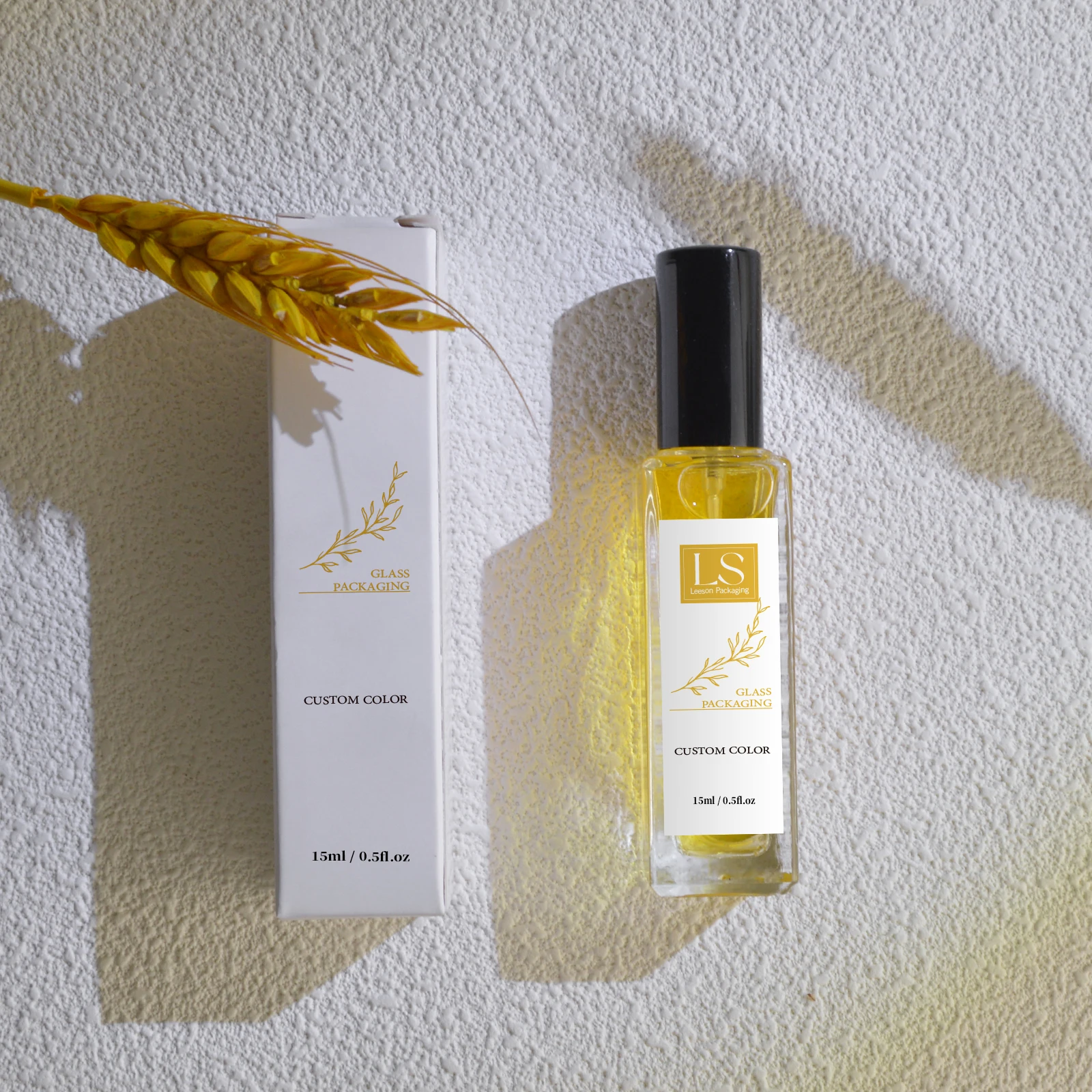 Custom Logo 5ml 15ml Empty Oud Parfum Skincare Bottle Square Packaging Gift Box Luxury Empty Fragrance Perfume Box Packaging