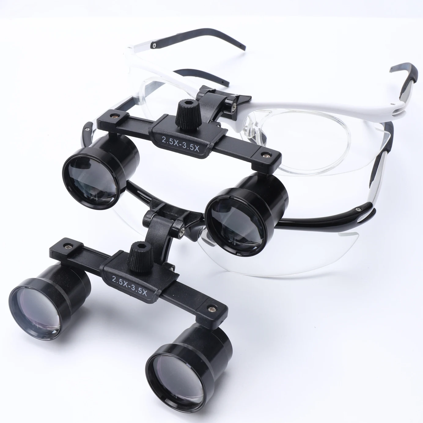 2.5x 3.5x Aluminium Loupes   Customized  Suit Myopia people Medical Magnifying lens  Dental Equipment Binocular