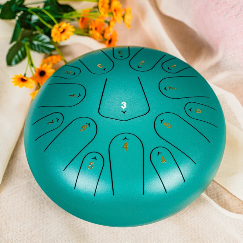 
New Arrival Latest Design Stable Pronunciation Handpan Manual Fine Tuning Engraved Handpan Drum 