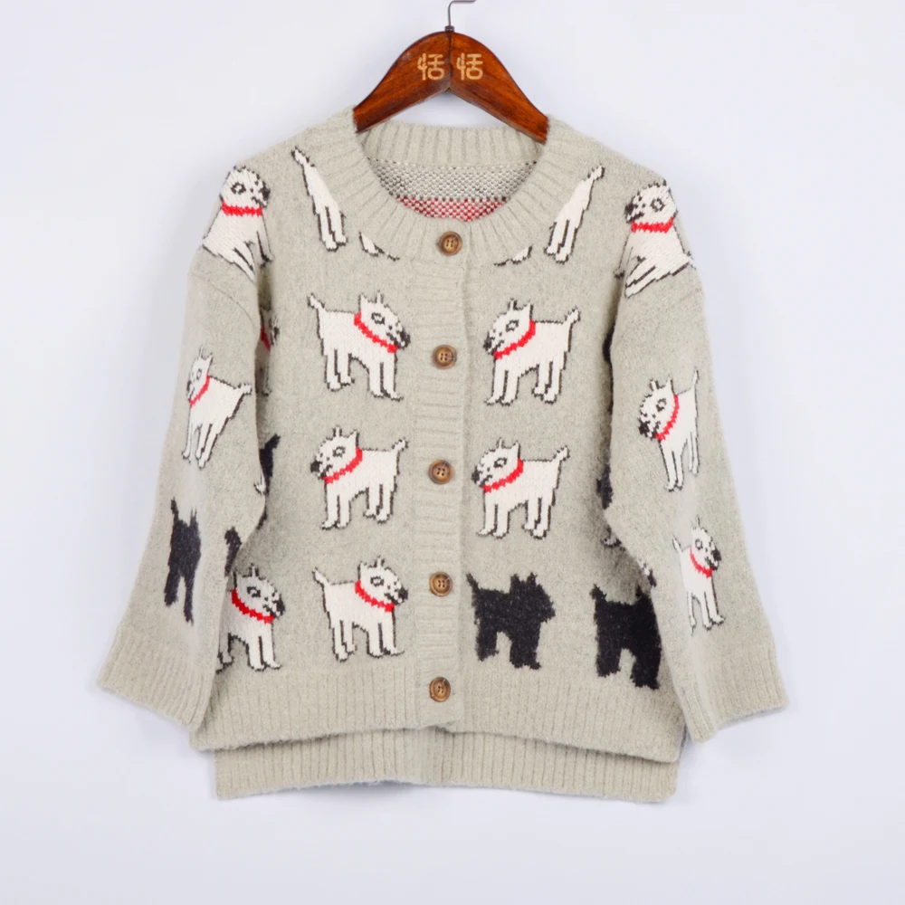 
New Children Sweaters Clothes Knitting Animal Kids Girls Baby Winter Customized Sweater 