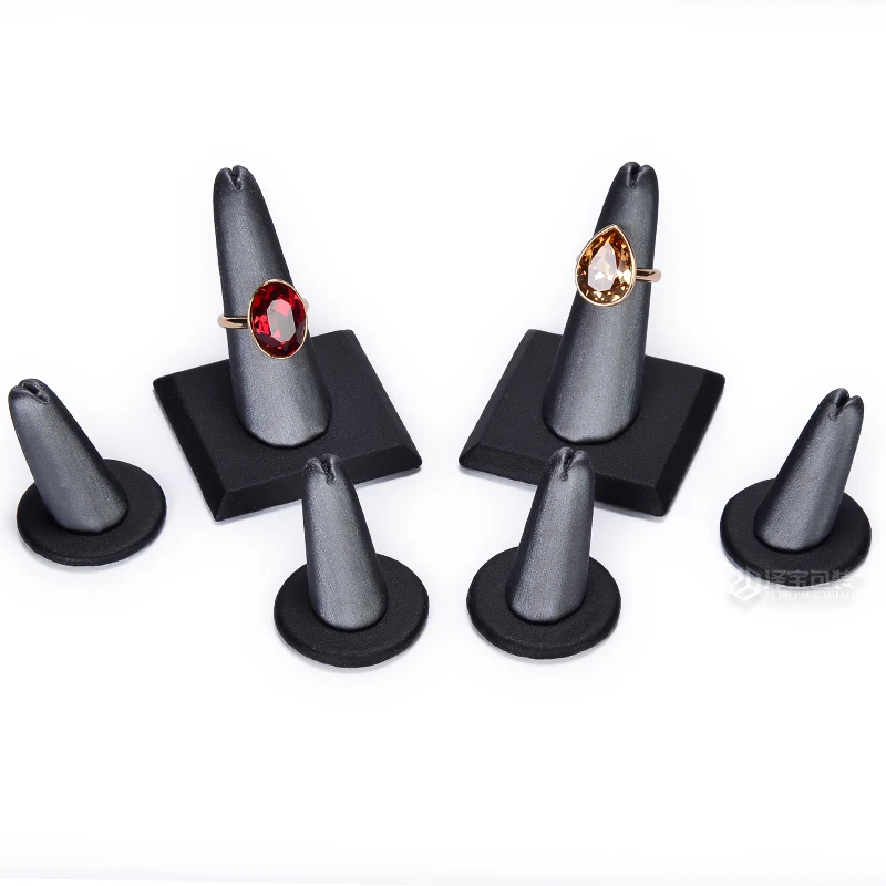 Custom ring cones necklace stand jewelry rings earrings jewelry organizer jewelry display stand set