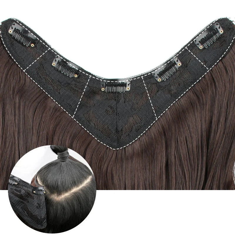 Wholesale Chinese Cuticle Remy Hair Double Drawn 5 Clips One Piece U Part Clip In Human Hair Extensions