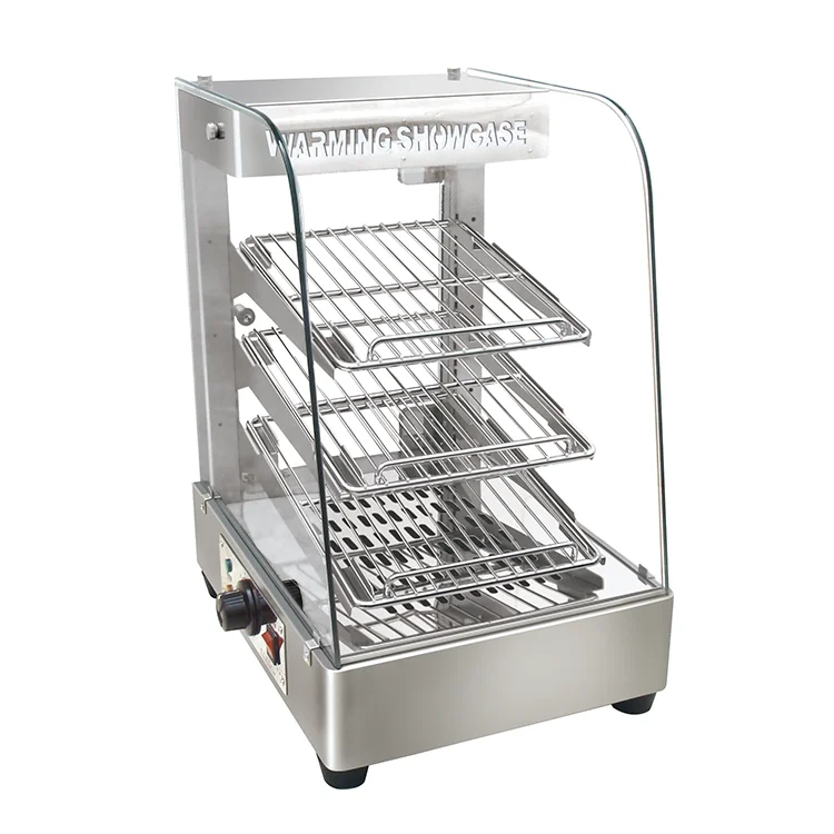 Catering Equipment Commercial Luxury Food Warming Showcase  Food Warmer Food Warming Machine for Snack Shop Restaurant