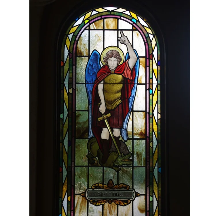 Custom Pictures Patterns Church Art Glass Insulated Tempered Tiffany Decorative Stained Glass Panels