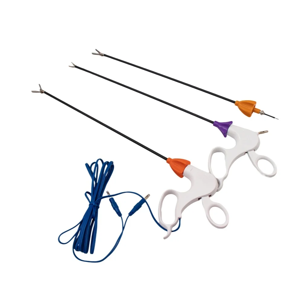 Disposable Laparoscopic bipolar forceps and monopolar forceps bipolar monopolar coagulator