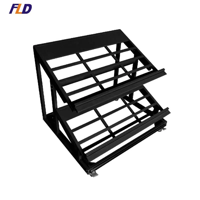 Customizable Manufacturing Eco-friendly Vegetable And Fruit Displaying Shelf Dividers Guardrails