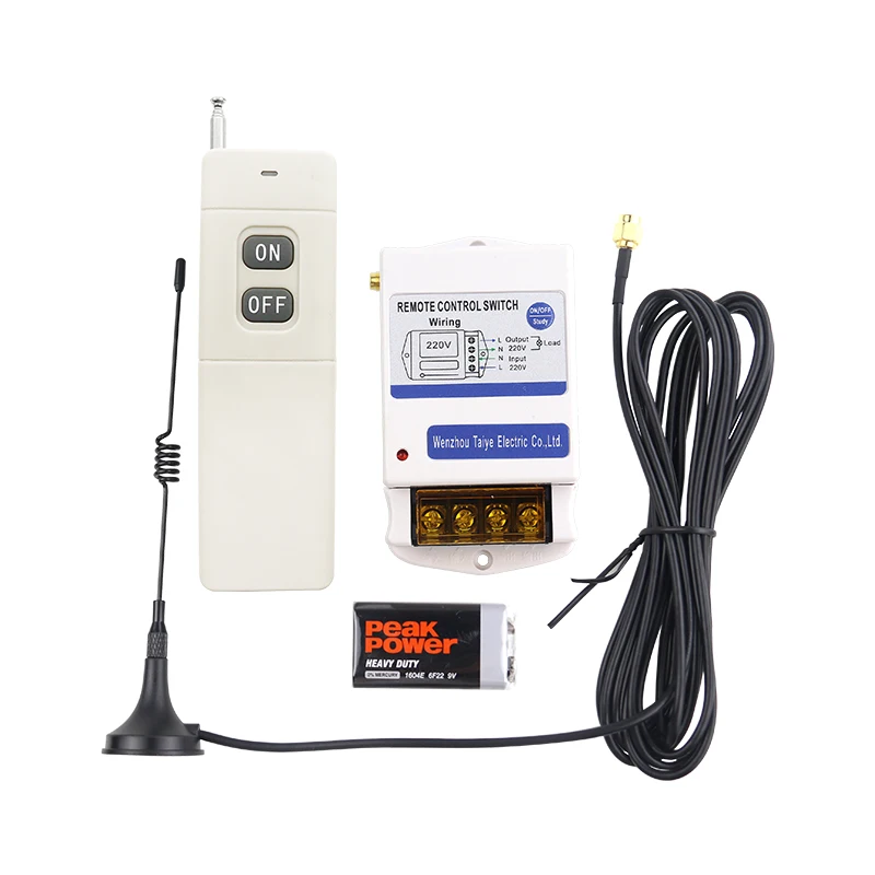 220V 380V Remote Control Switch Water Pump Wireless Industrial Intelligent High Power Household 1km 3km 5km