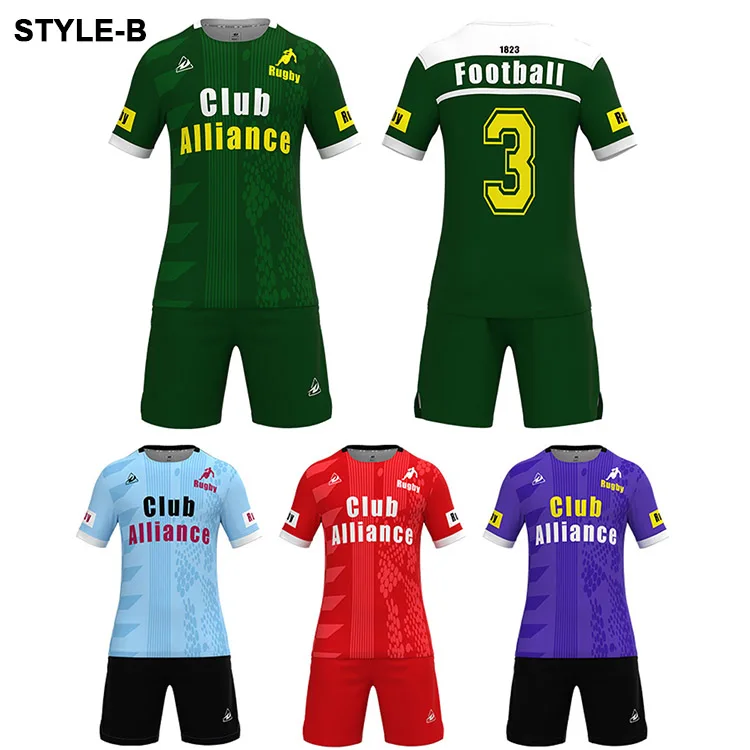 Классическая футбольная баскетбольная спортивная одежда, хлопковая Футболка с сублимационной печатью, дешевая рубашка, спортивный костюм для регби, ткань, Мужская футболка для регби на заказ