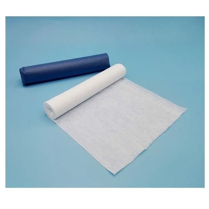 Factory sale Medical Absorbent Hemostatic Gauze Surgical Supplies Materials Comfortable Medical Absorbent Gauze Roll