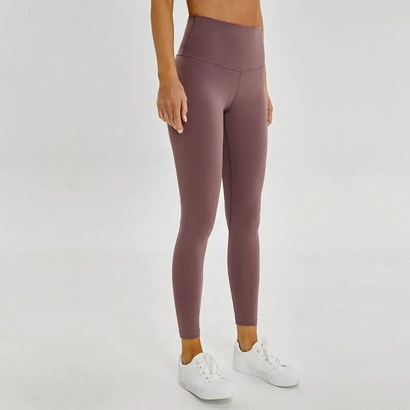 
Private Logo Lycra Sports Gym Wear Women Seamless High Waist korea Yoga Leggings 