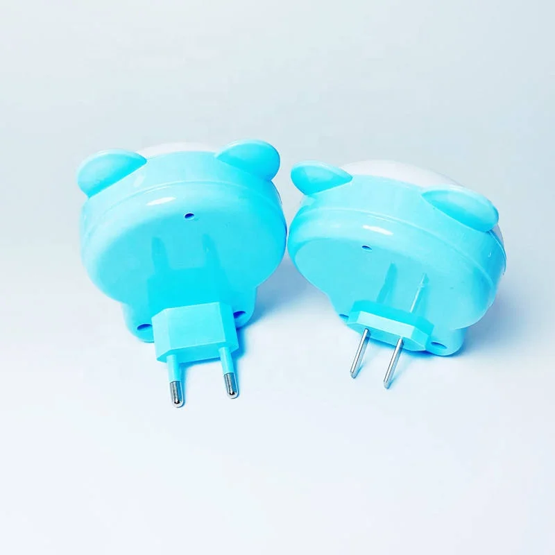 Switch Night Lamp Kids Panda LED Night Light Plug In for Baby Room 110/220V 0.5W Night Light Lamp