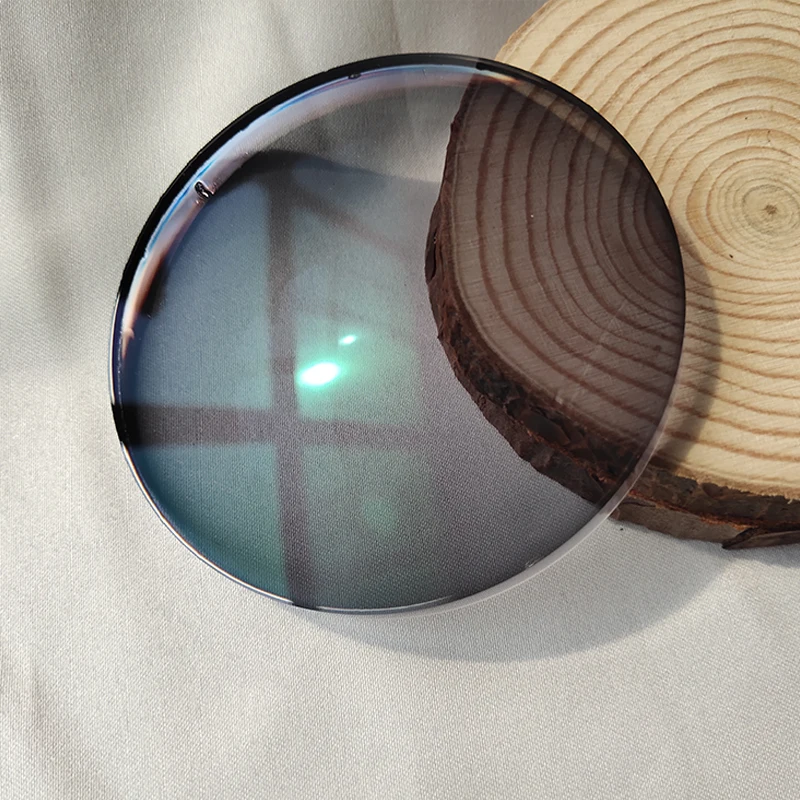 Professional factory Eye wear 65/70mm lens 1.56 photo grey Ophthalmic lenses