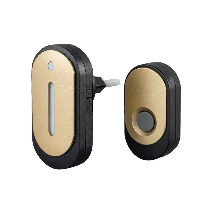 36 Ringtones Digital LED Light Portable Waterproof Wireless Doorbell Kit