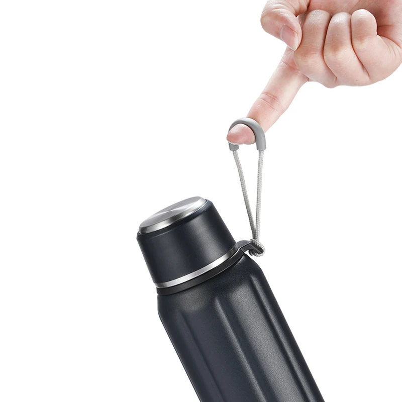 
FEIJIAN Sports Thermoses 600ml 304 Double Wall Stainless Steel Vacuum Flask Outdoors Portable for Hiking 