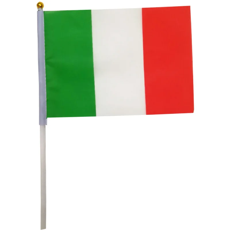 yiwu gillian 2024 EURO soccer cup 14*21 italy national flag soccer cup flags  soccer mini flags