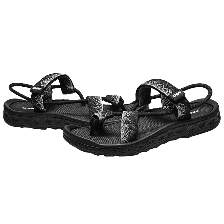 
Latest design kint upper men sport beach sandals 