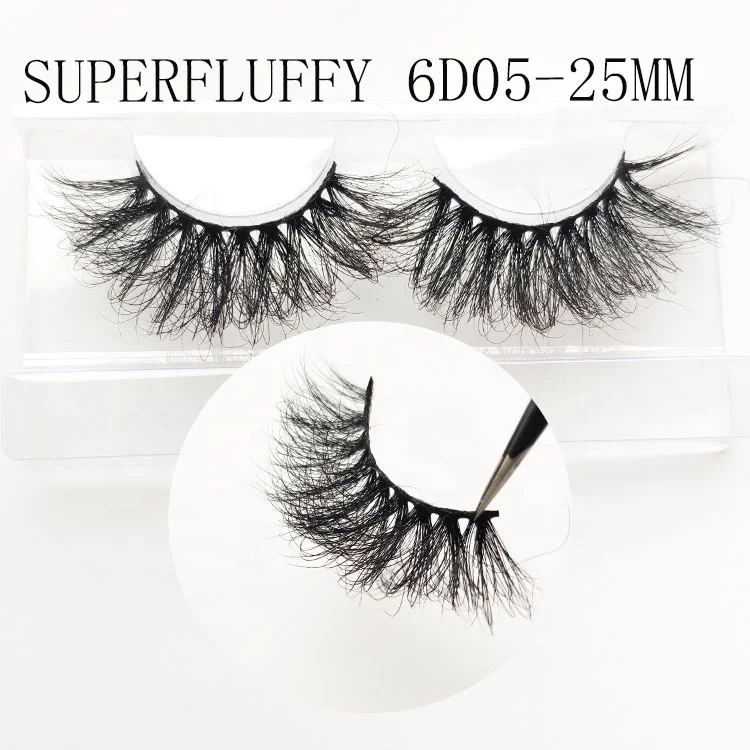 UK customer Mink Lashes Super Fluffy  Long Eyelashes Wholesale  Wispy Dramatic Curl  Eyelashes Extensions