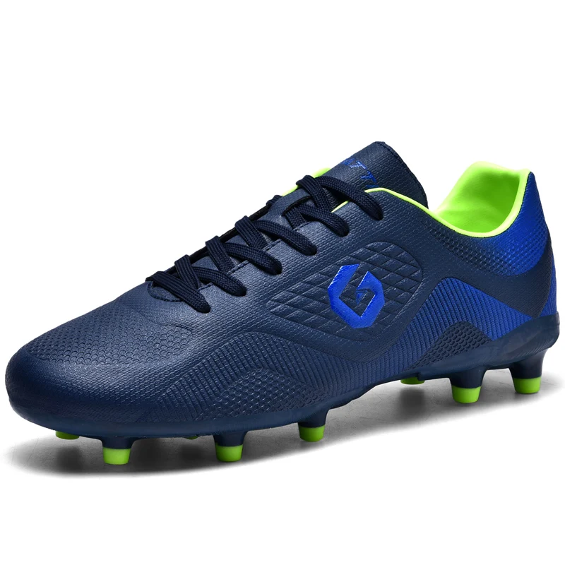 
High Sales Outsole Material Tpu New Price Black Football Soccer Shoes 
