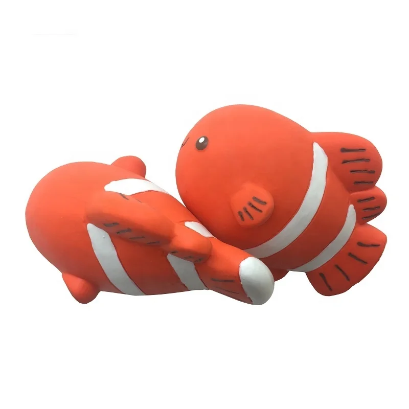  Морские животные желтый рыбий Squirter Игрушки для ванной