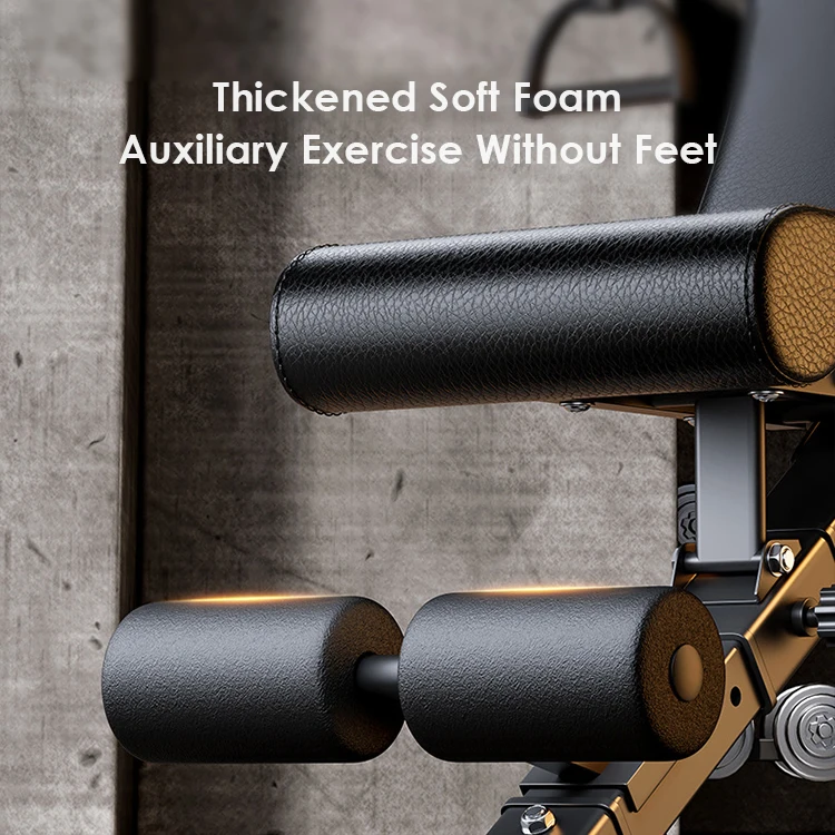 ZHOYA SPORT Dumbbell Bench Fitness Adjustable Weight Bench Press Bench Weight Lifting Training Sit Up