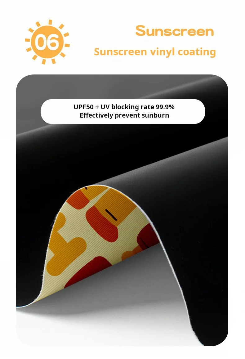 Safety Reflective Fancy Design Kid Umbrella UV Protection Children Stick Umbrella with Cartoon Pattern