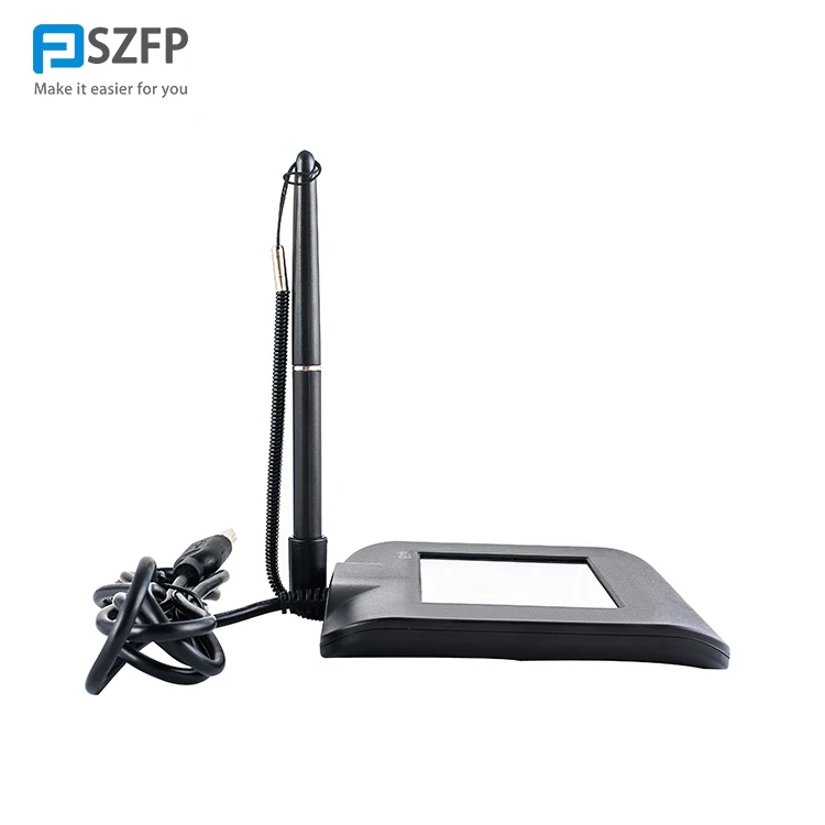 FP430S Hot Sale Electronic Signature Pad with Digital Pen in Bank