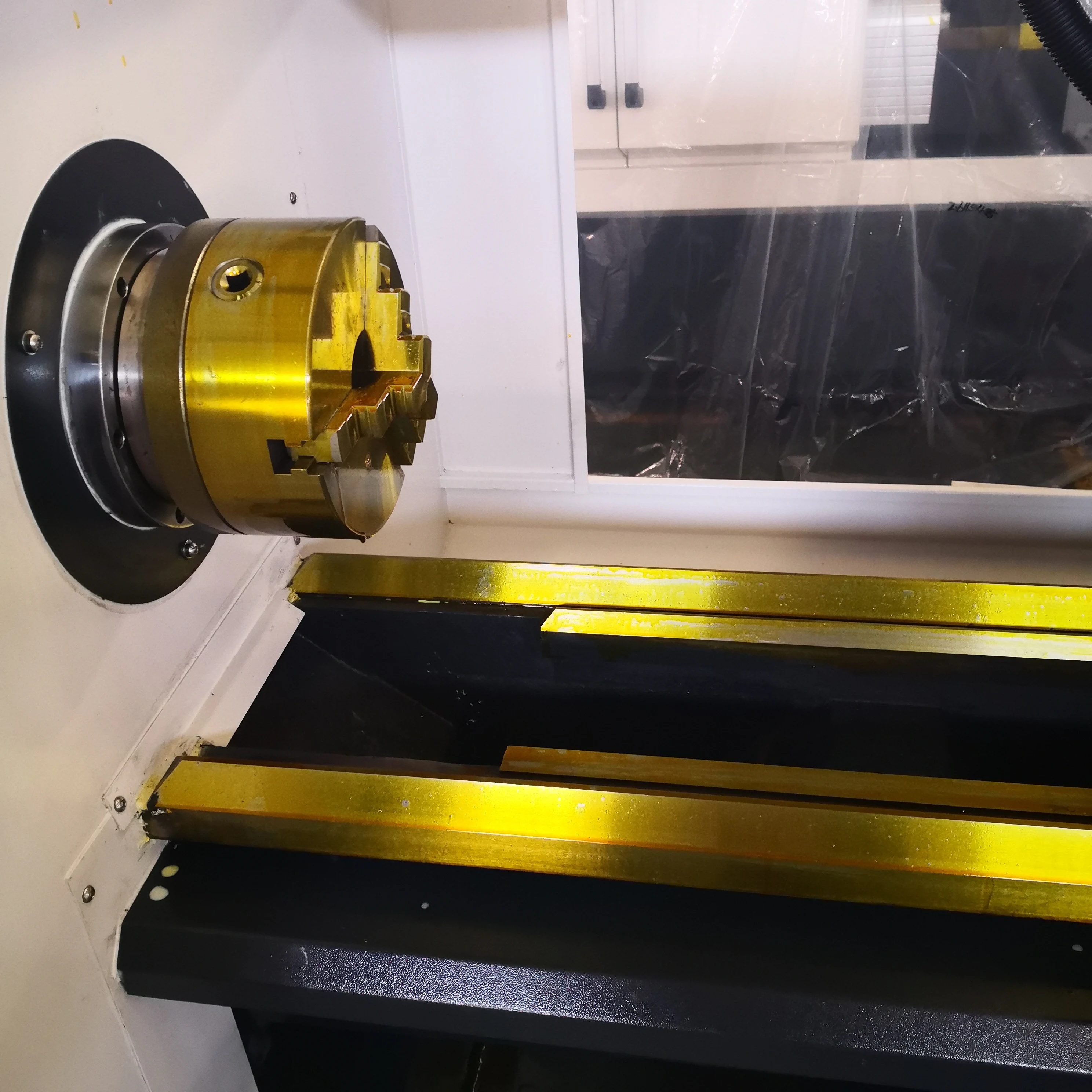 Cnc metal lathe machine CK6140 small metal CNC lathe machine