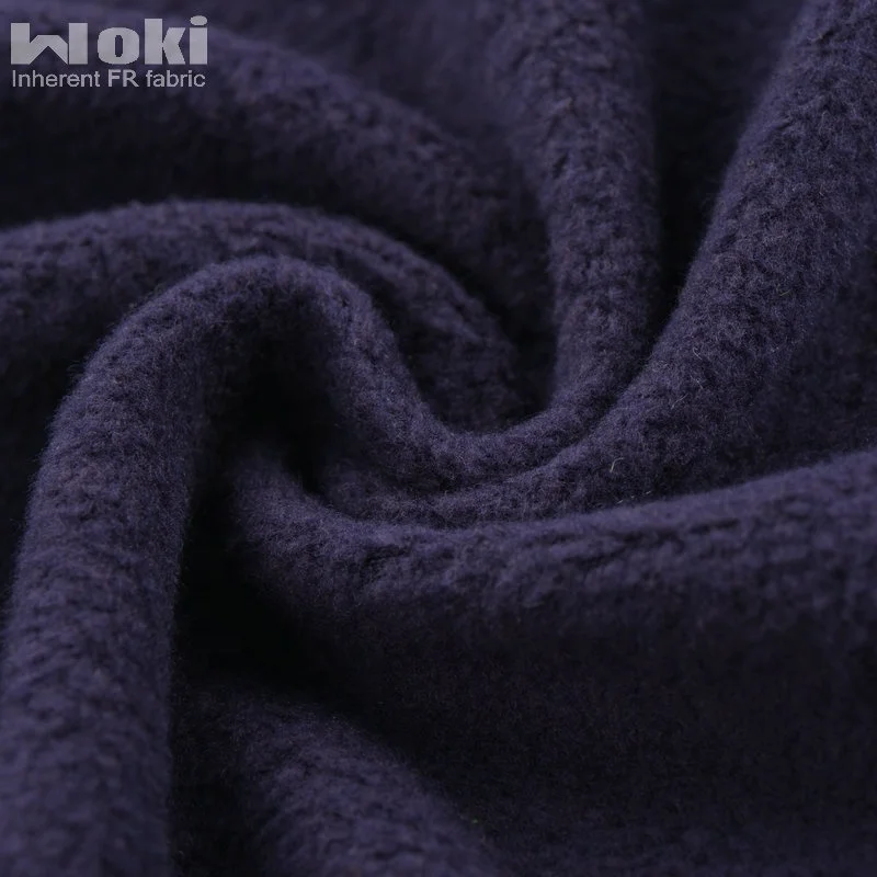 
FR & Antistatic Modacrylic Polar Fleece Fabric 
