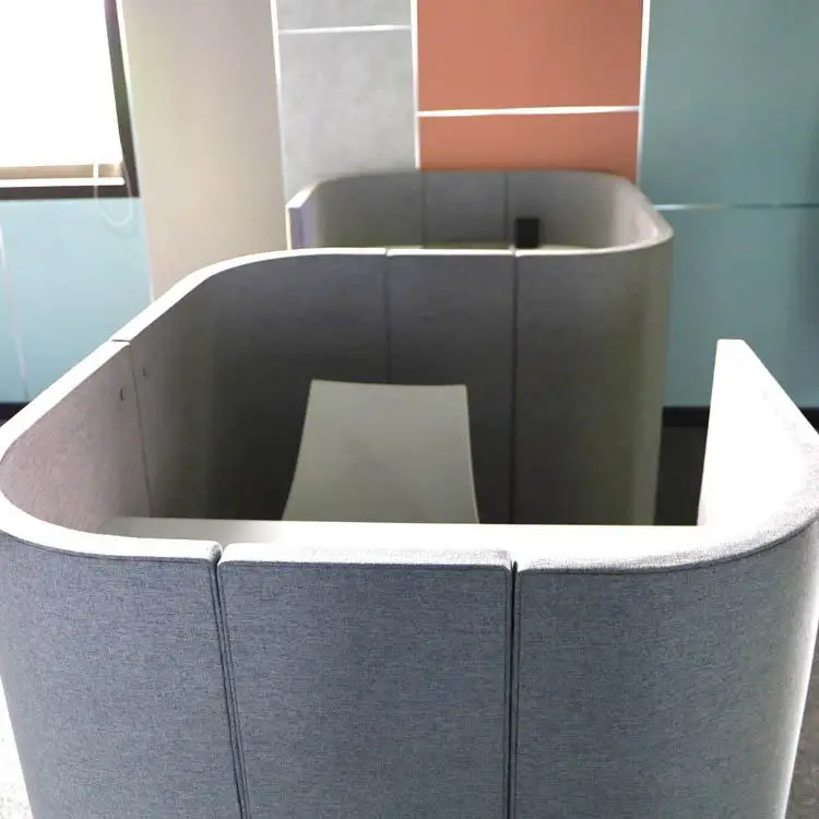 Art Decor Silencing Plate Reduce Noise and Visual Distractions Sound Absorbing Desk Divider Desk Privacy Panel