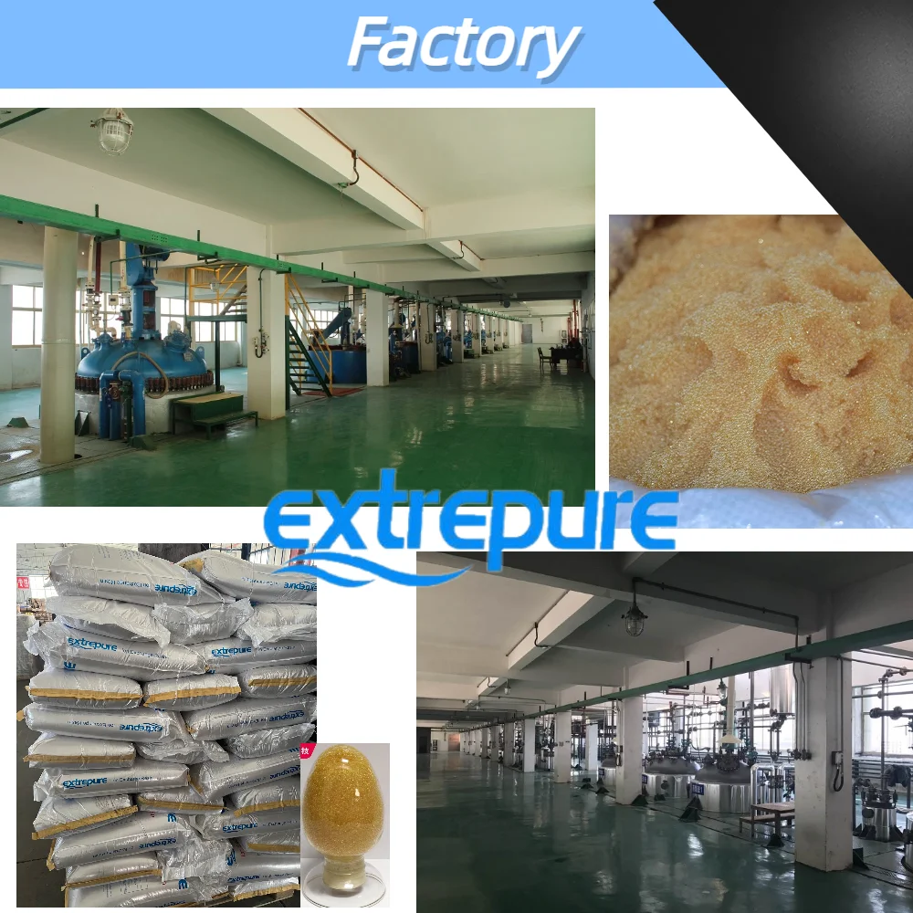 Water Softener Cation Resin Ion Exchange Resin OEM Suppliers Strong Acid Cation Resin For Water Treatment Drinking