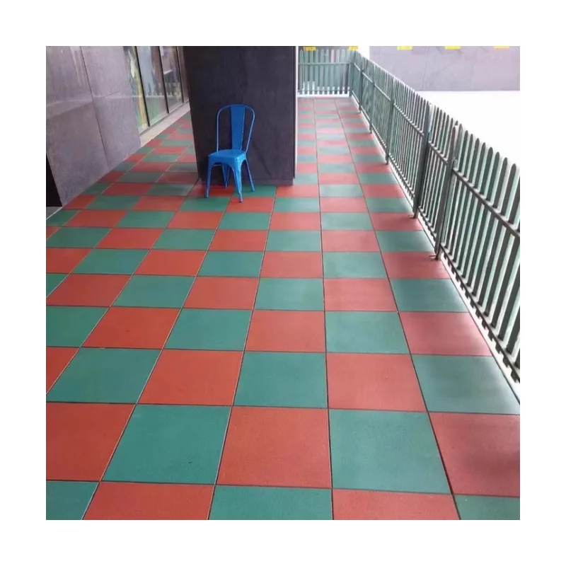 Anti Vibration Shock Absorber Outdoor Rubber Mats Tiles For Playground