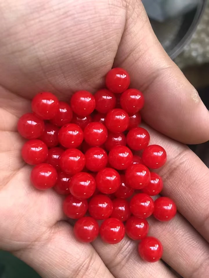 Wholesale 500g Highlight round ABS straight hole pearl beads 22MM 25MM 30MM plastic beads for jewelry making beads plastic