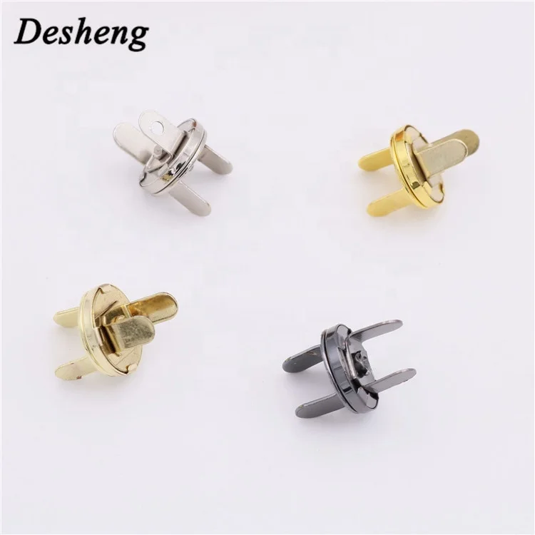 Zinc Alloy Gunmetal Nickle 12mm Magnetic Buttons Clothing for Leather Bags