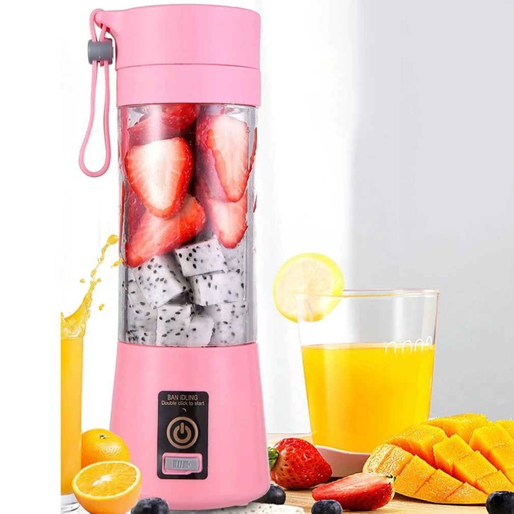 Electric juicer bottle   USB Rechargeable Juice maker blender Wireless Portable Multifunctional Orange Juice Machine