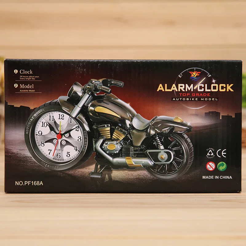 Factory wholesale Fashion high quality personality Creative Other clock Motorcycle alarm clock
