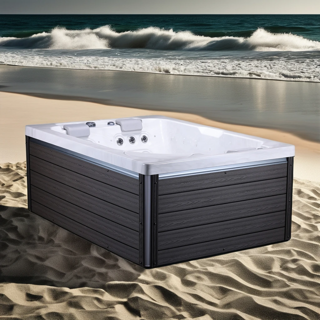 Sparelax 3R01 Hot Tub Spa Massage Outdoor Garden Swim Spa
