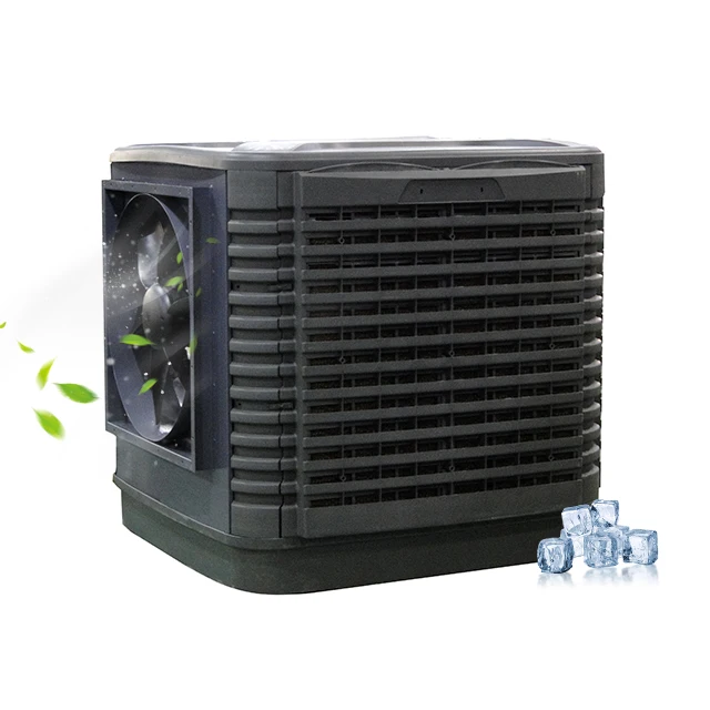 55L Water Tank Low Energy Consumption Water Industrial Evaporative New air Cooler 2025