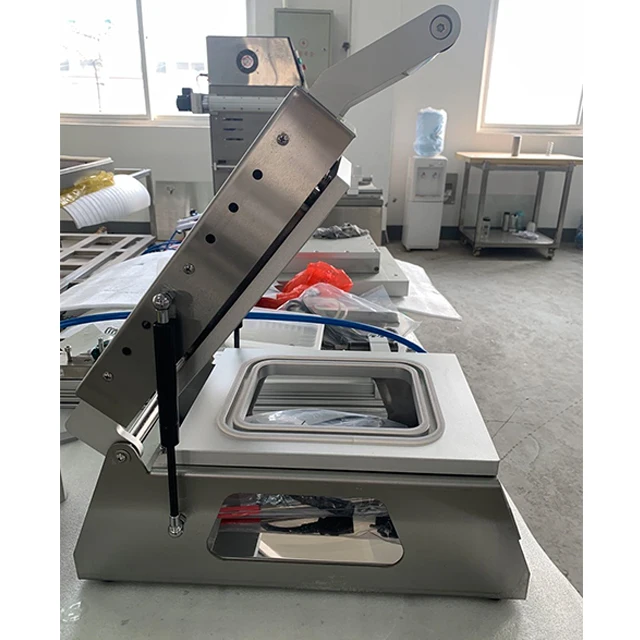DS-2 FRESH FRUIT Heat Manual Tray Sealing Packing Machine Used Tray Sealer Plastic food Container Sealing Machine