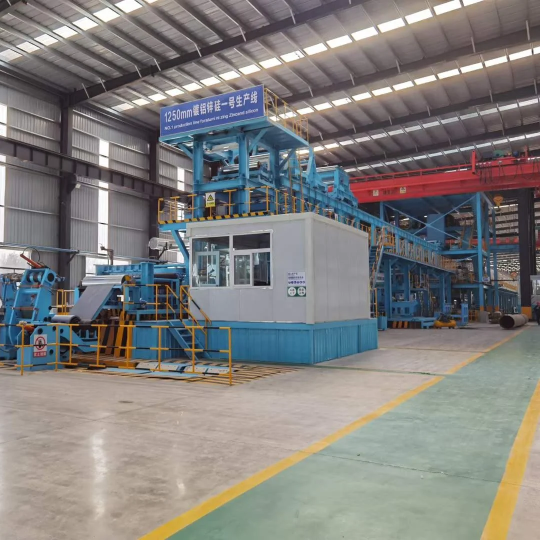 Galvanized Plant Continuous Hot Dip Galvanizing Line for Cold Rolled Coils