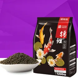 Аквариум 500 г мешки с плавающим гранулом Koi King Fish Food