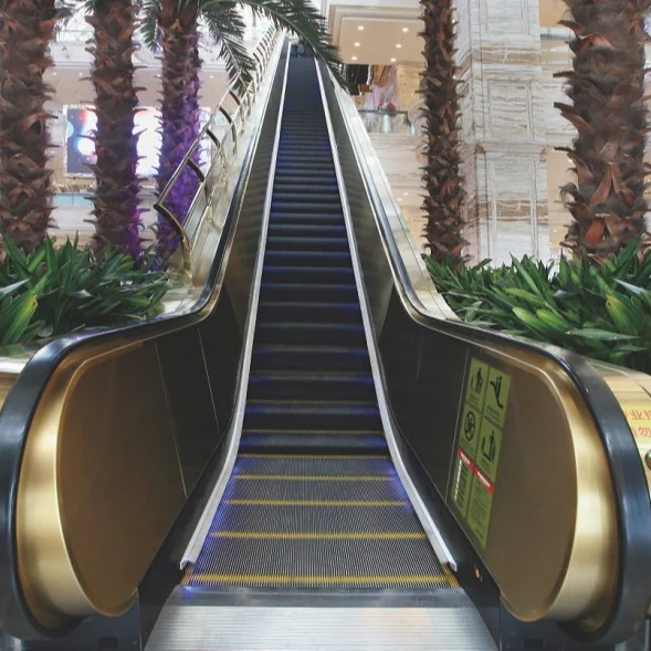 Shanghai Fuji factory cheap indoor and outdoor escalators and moving walks