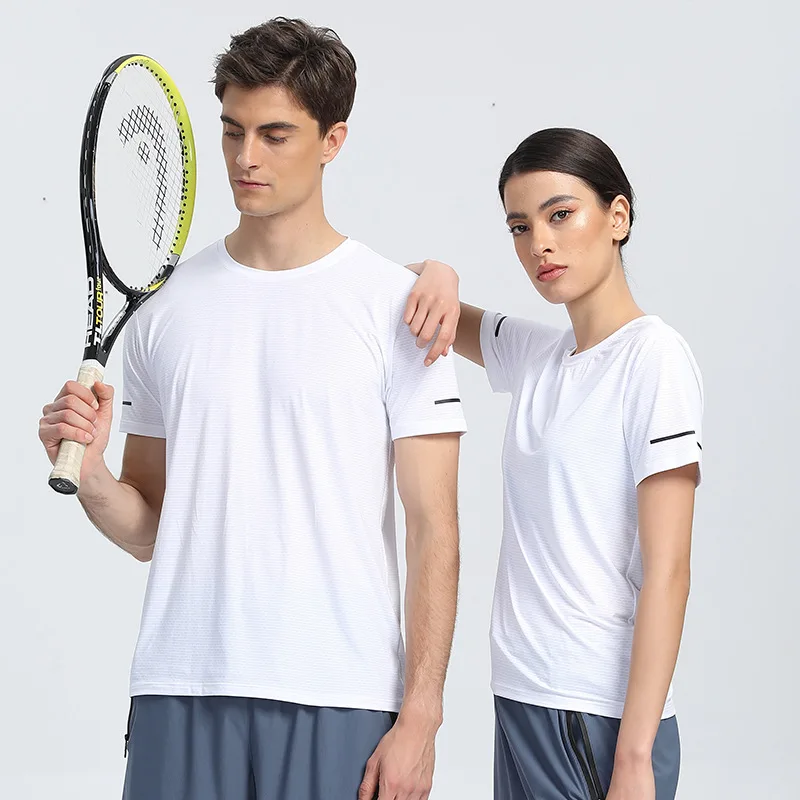 Multi-Color Quick-Drying Lapel Manufacture Unisex T Shirts Custom Logo Printing Male 180 Gsm T Shirt