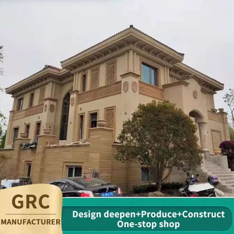 Легкий литой камень GRC Цоколь